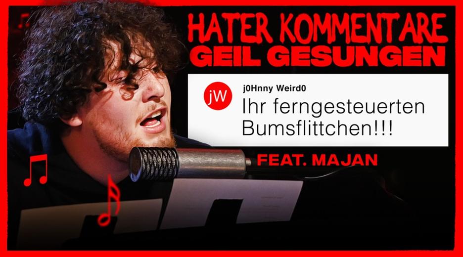 HATER-Kommentare GEIL gesungen! - feat. MAJAN