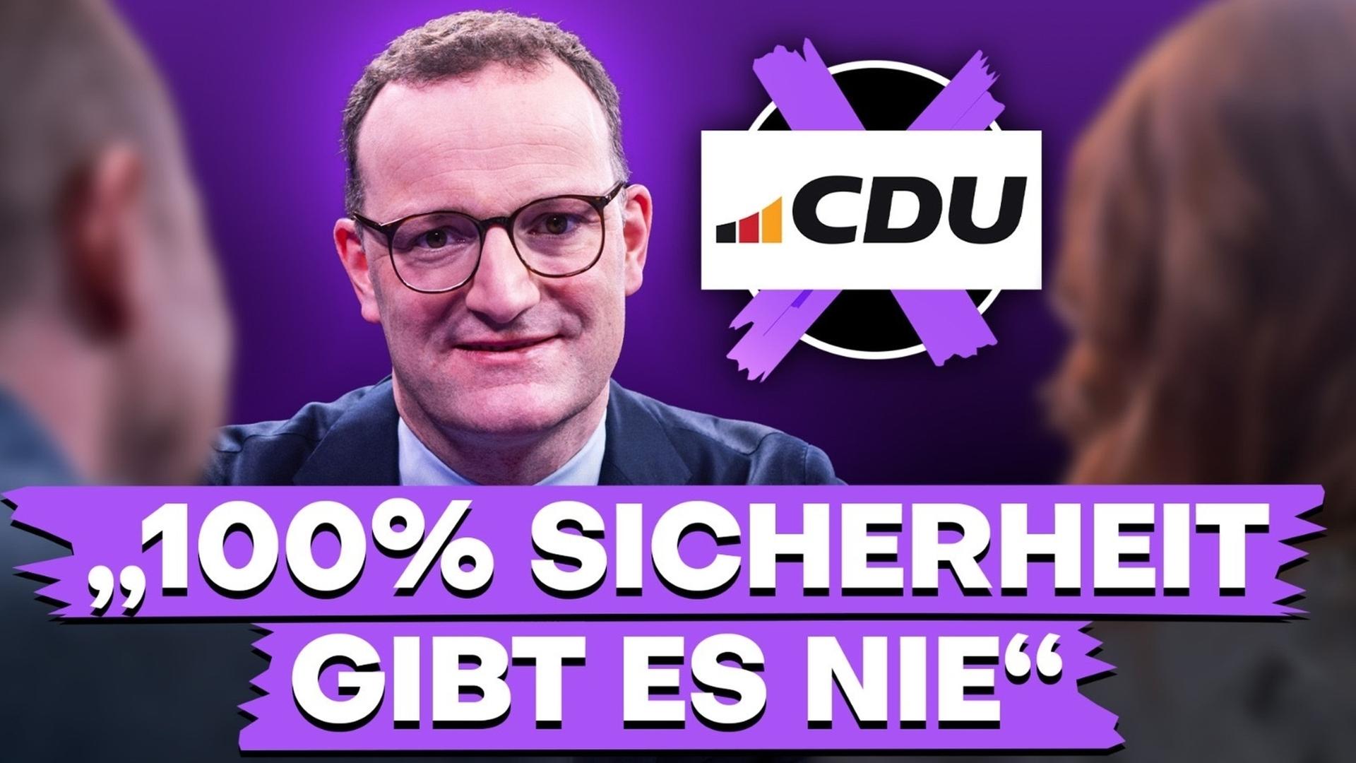 Herr Spahn, was tut die CDU für junge Menschen? - Kreuzverhör