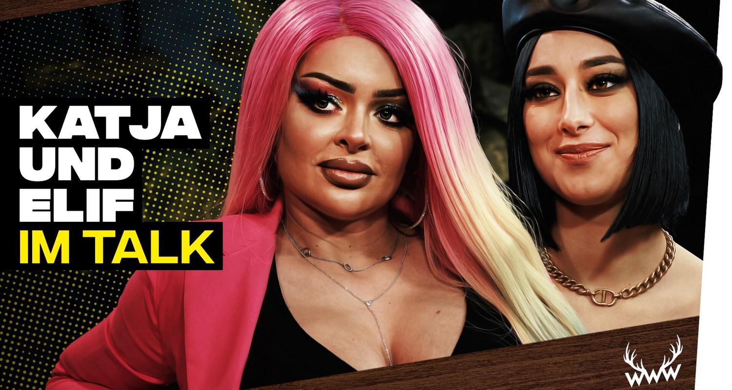 Highway-Hype, Zusammenarbeit, Fan-Kritik, Gegensätze uvm. - Katja Krasavice & Elif im Talk