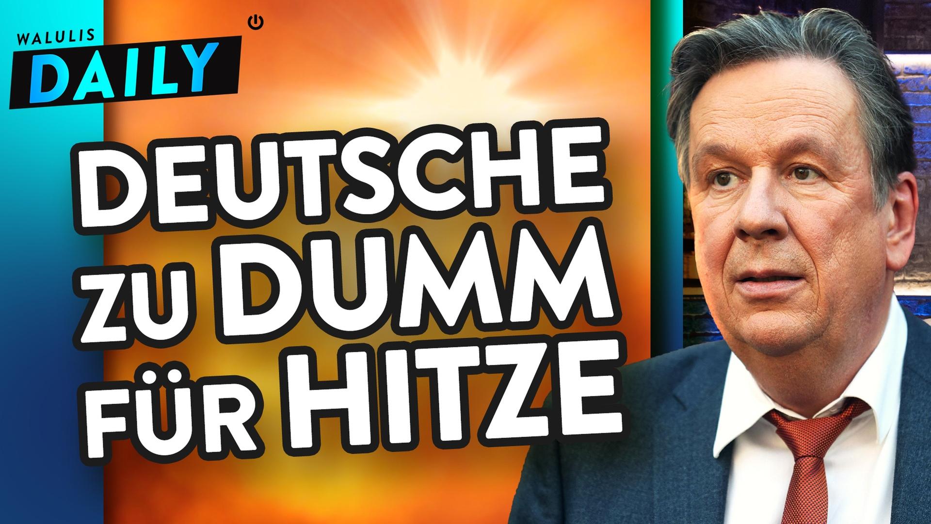Hitze-Bullshit: Warum Kachelmann deutsche Medien beschimpft - WALULIS DAILY