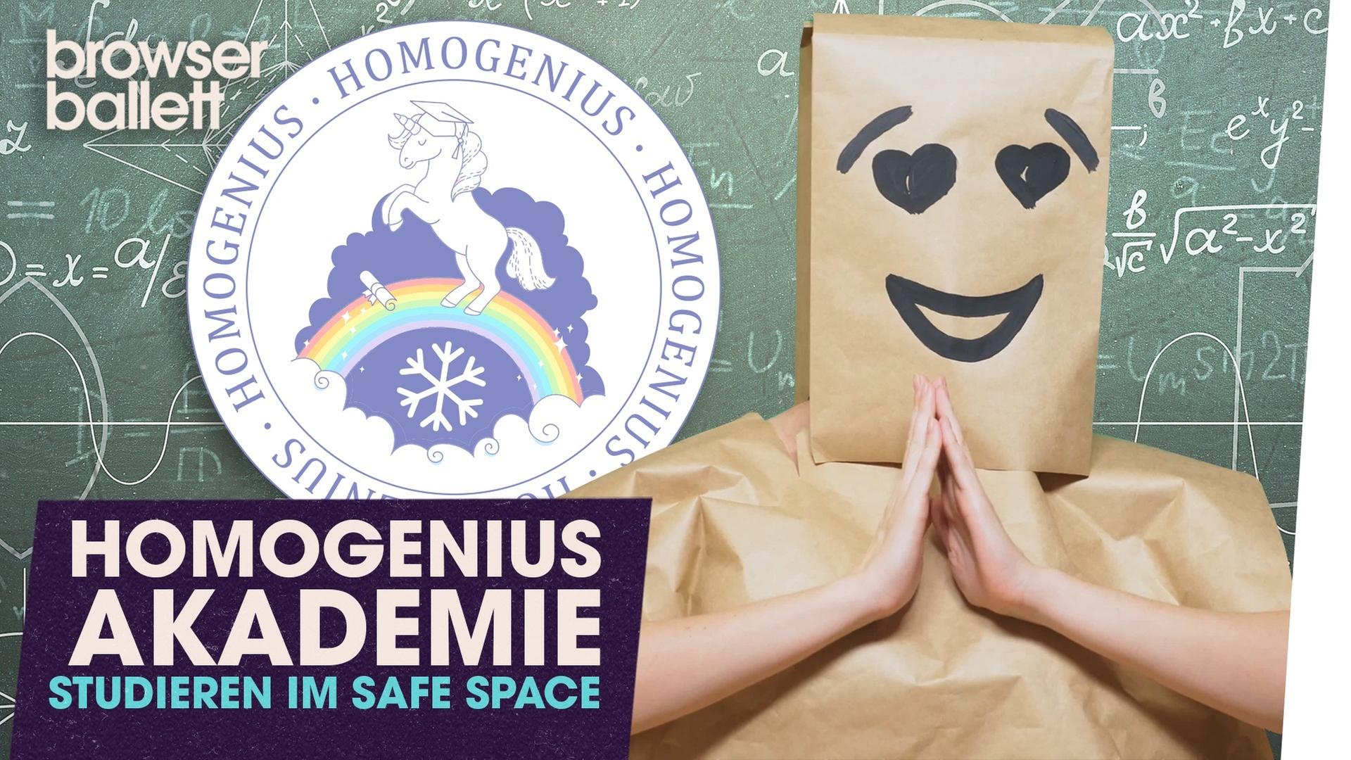 Homogenius Akademie - Studieren im Safe Space