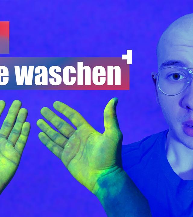 How To Hände waschen - Experiment mit leuchtenden Erregern!