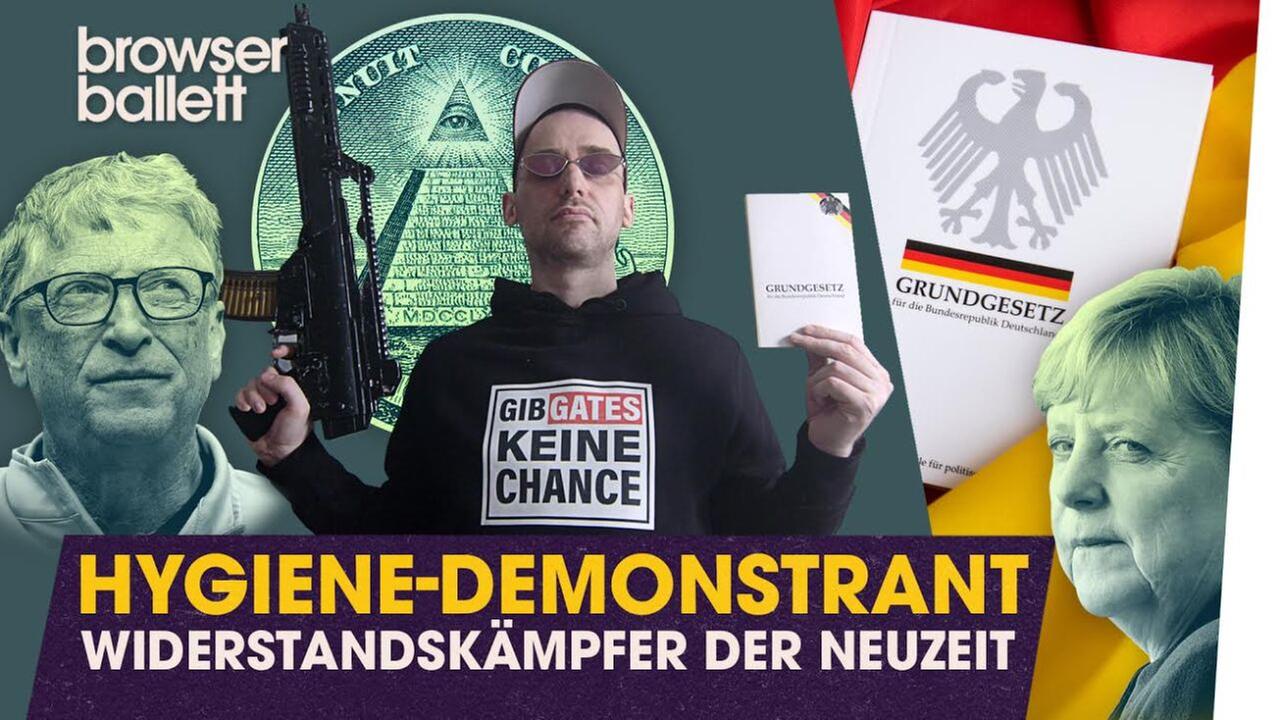 Hygiene-Demonstrant: Widerstandskämpfer der Neuzeit