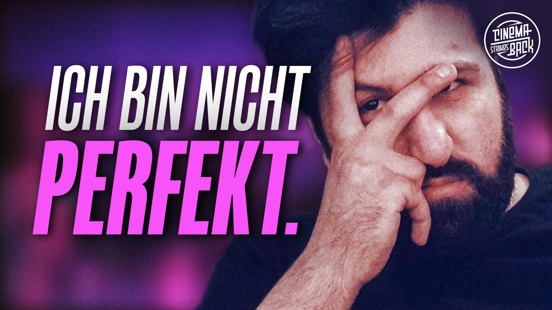 Ich bin nicht perfekt.