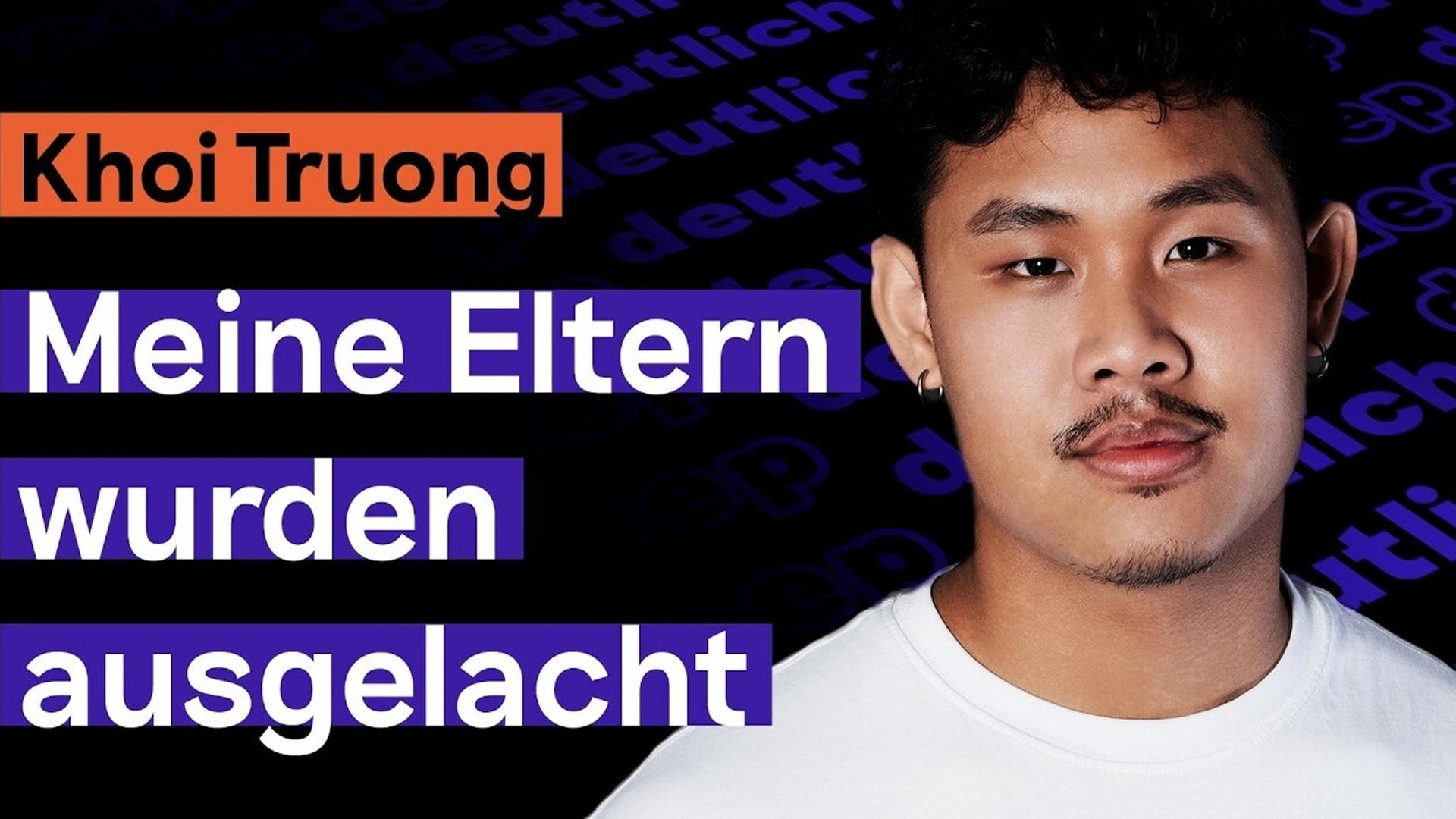 Ich habe angefangen mich zu wehren - Khoi Truong im Talk