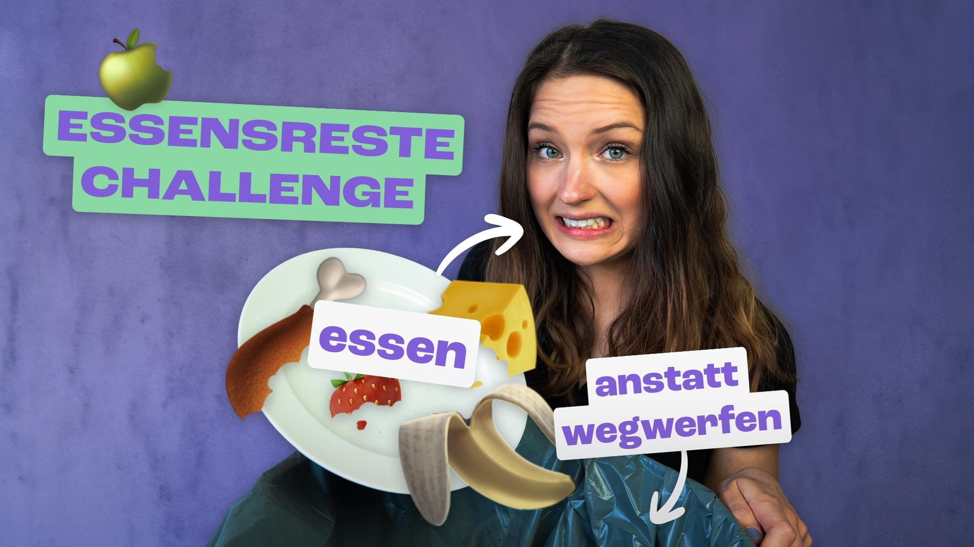 ich lebe von den ESSENSRESTEN meiner Freunde