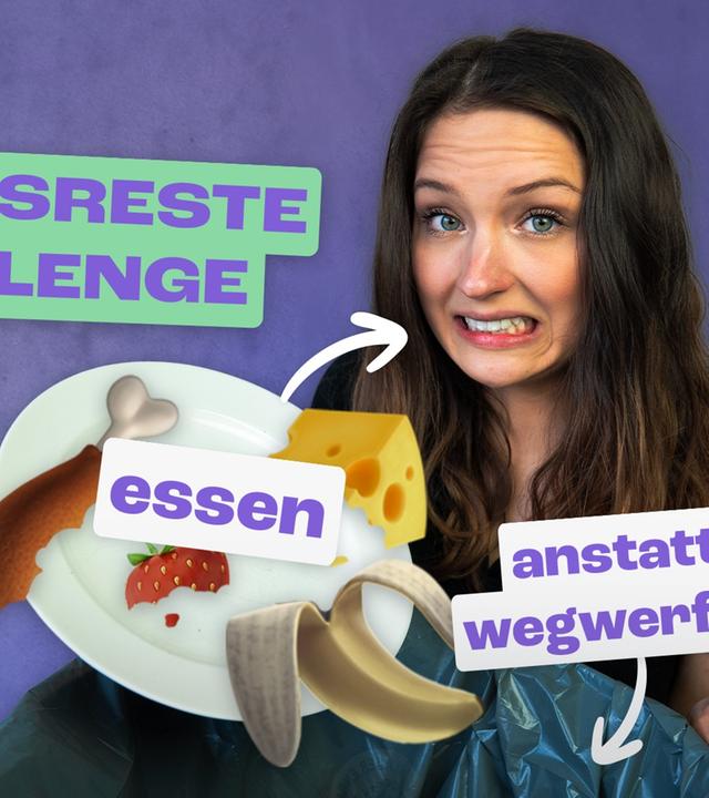 ich lebe von den ESSENSRESTEN meiner Freunde