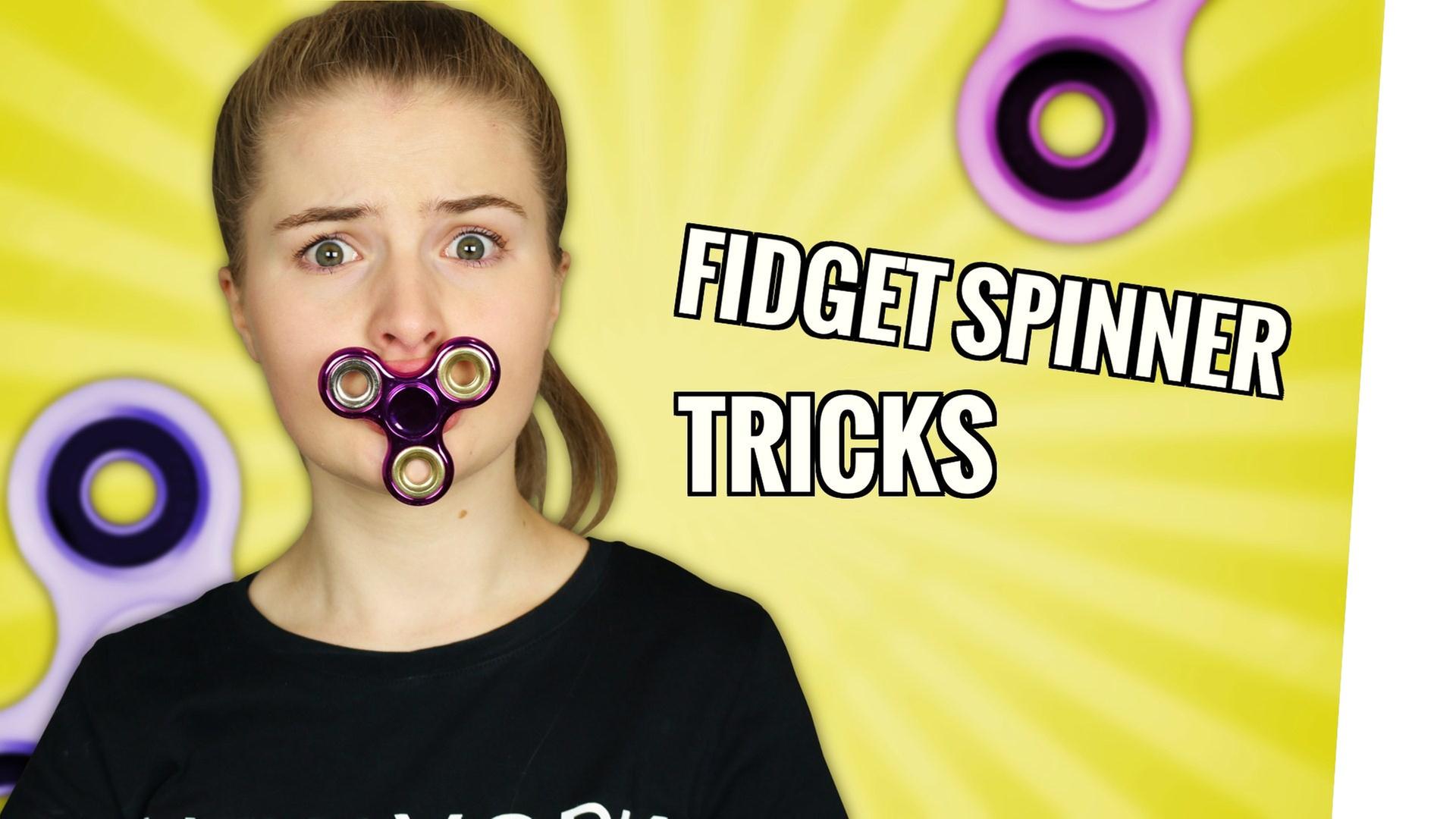 Ich mache krasse Fidget Spinner Tricks nach