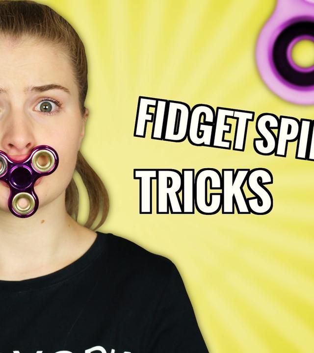 Ich mache krasse Fidget Spinner Tricks nach
