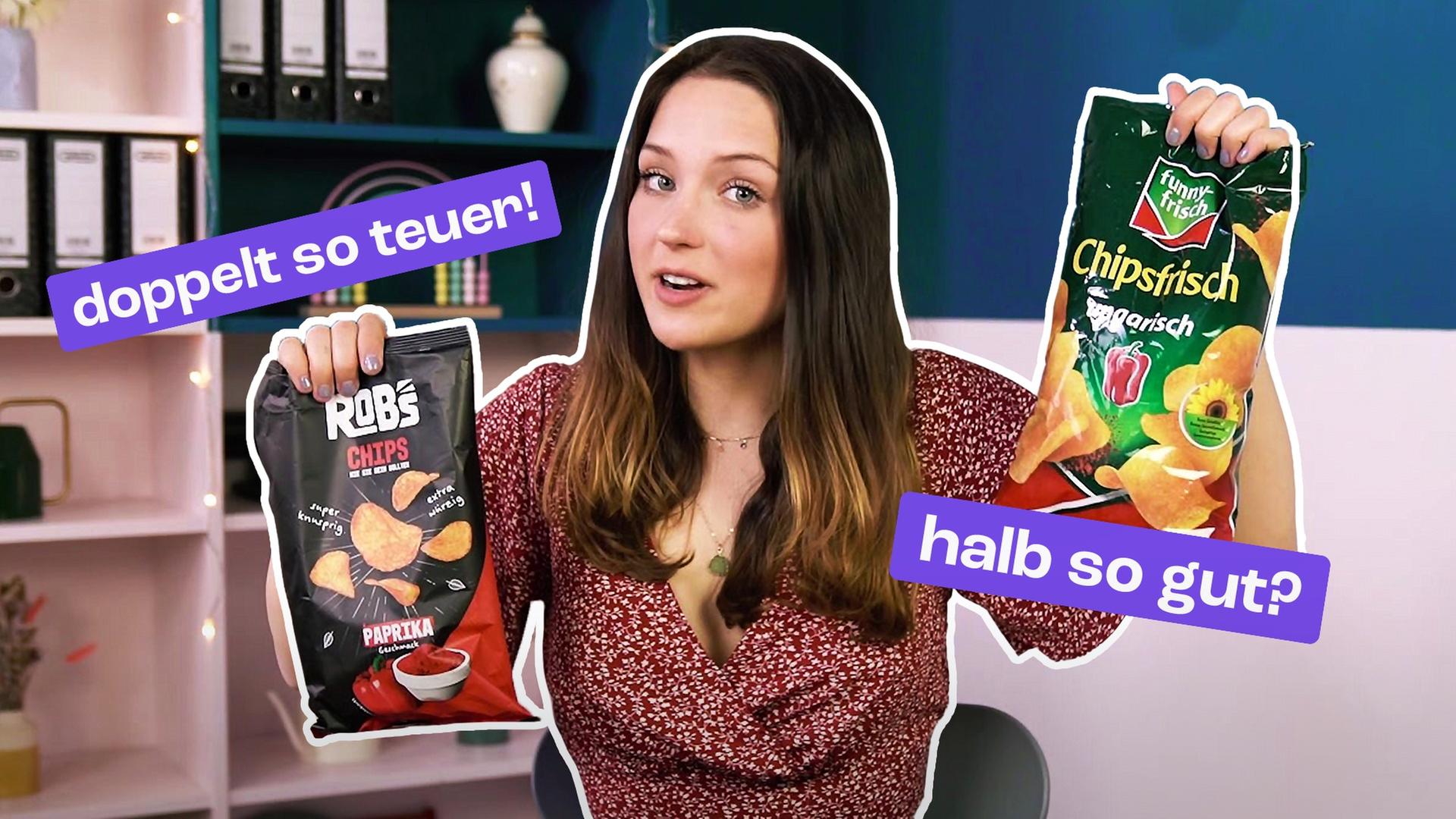 ich teste 4 INFLUENCER Produkte vs. bekannte FOOD Marken