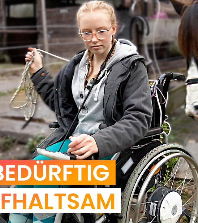 Ihr Weg zurück aufs Pferd: Melina (22) kämpft für ihr Glück - reporter