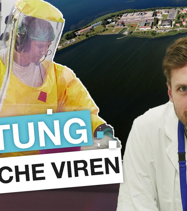 Im Hochsicherheitslabor: Auf der gefährlichsten Insel Deutschlands - reporter