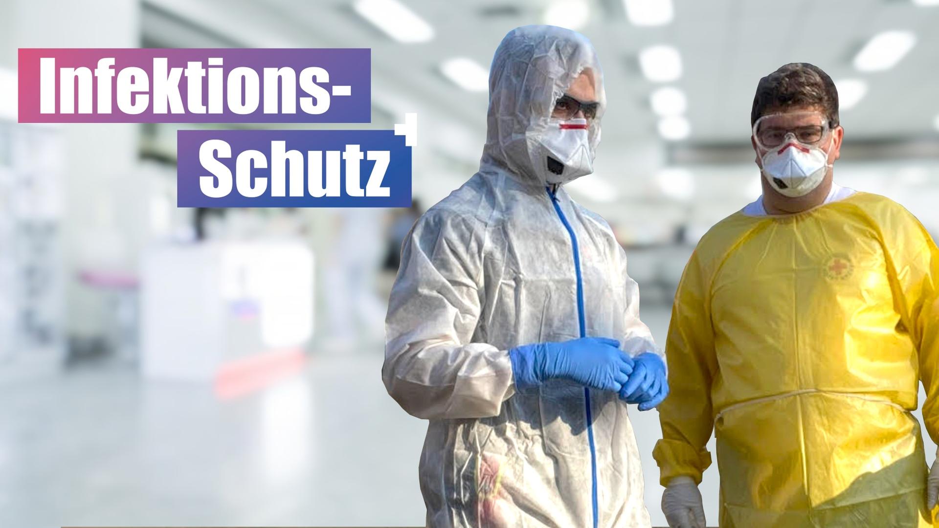 Infektionsschutz - Schutzkleidung richtig anziehen!