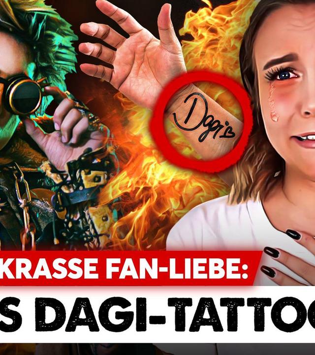 IRRE: Das erste DAGI BEE TATTOO! • Traumpaar: Julien Bam & Dagi Bee - #WWW