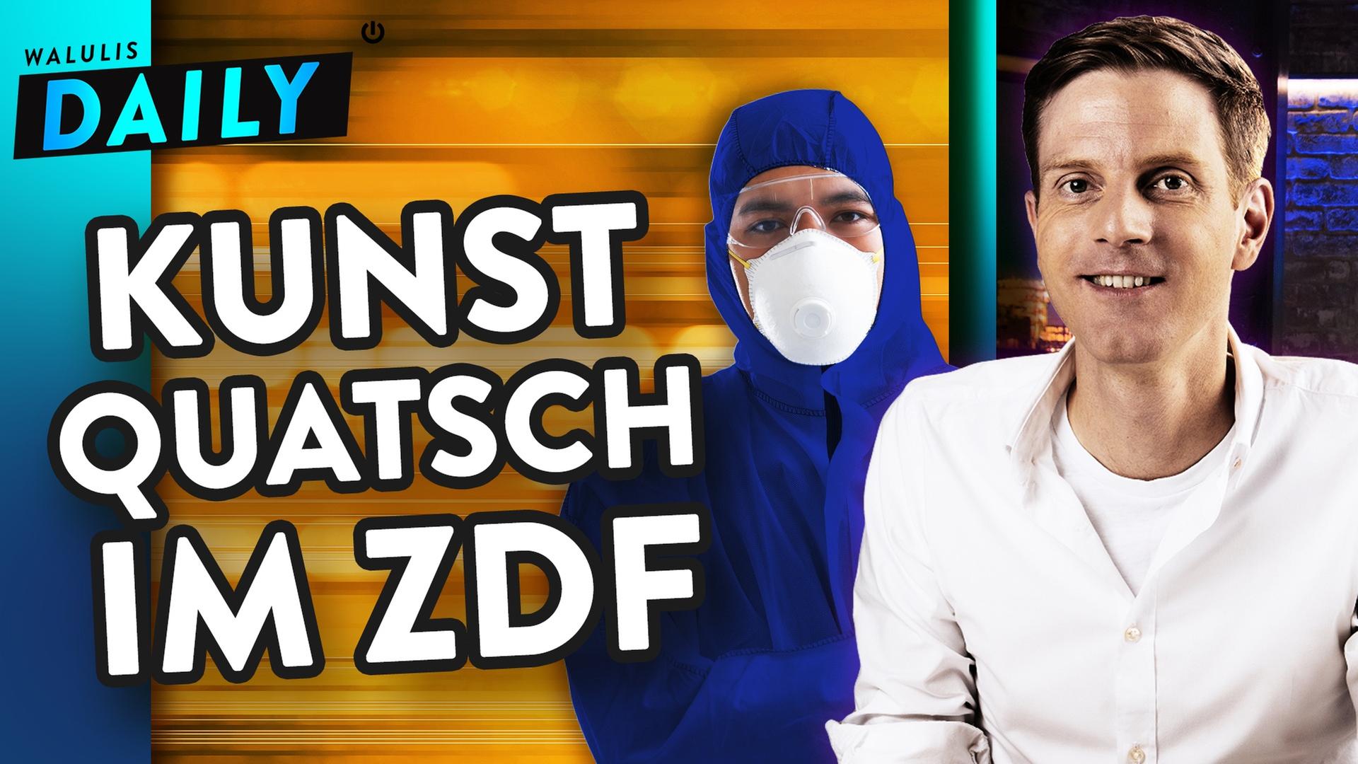 Irre Kunstaktion stört heute journal und keiner checkt's - WALULIS DAILY