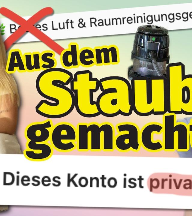 Isabeau ändert Instabio nach unserer Anfrage? 2000-Staubsauger-Vertreterin auf Instagram