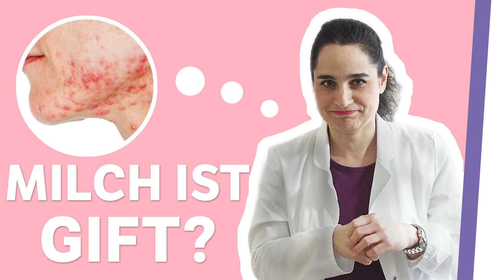 Ist Milch Gift für die Haut? ?️ - Akne-Q&A mit einer Hautärztin