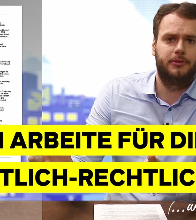 JA, ich arbeite für die Öffentlich-Rechtlichen. Und JETZT?