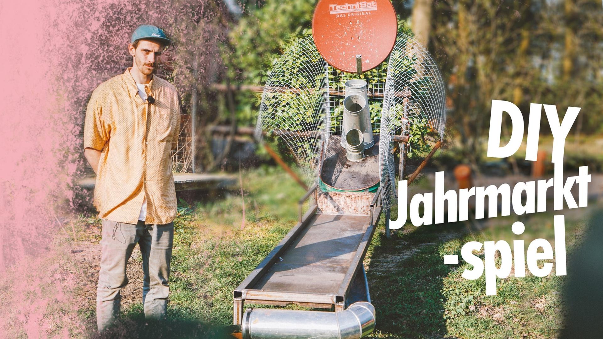 Jahrmarkt im Garten - Skeeball im Kliemannsland