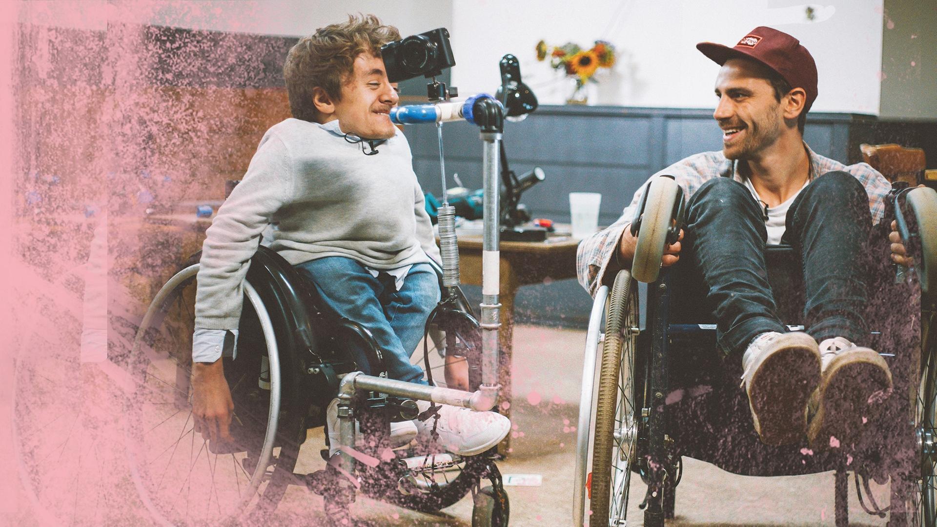 Kamerahalterung DIY auf Rollstuhl bauen - Kliemannsland