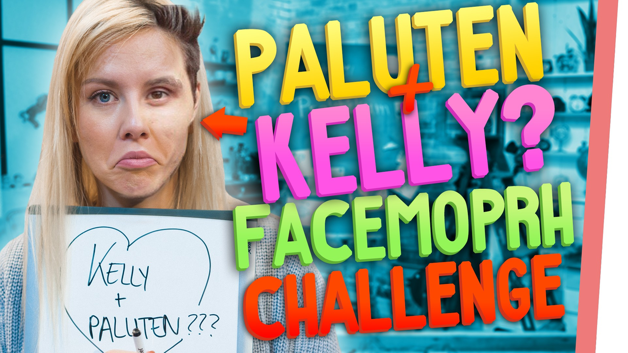 Kelly und Paluten als eine Person? Das FACE MORPH Quiz ZDFmediathek