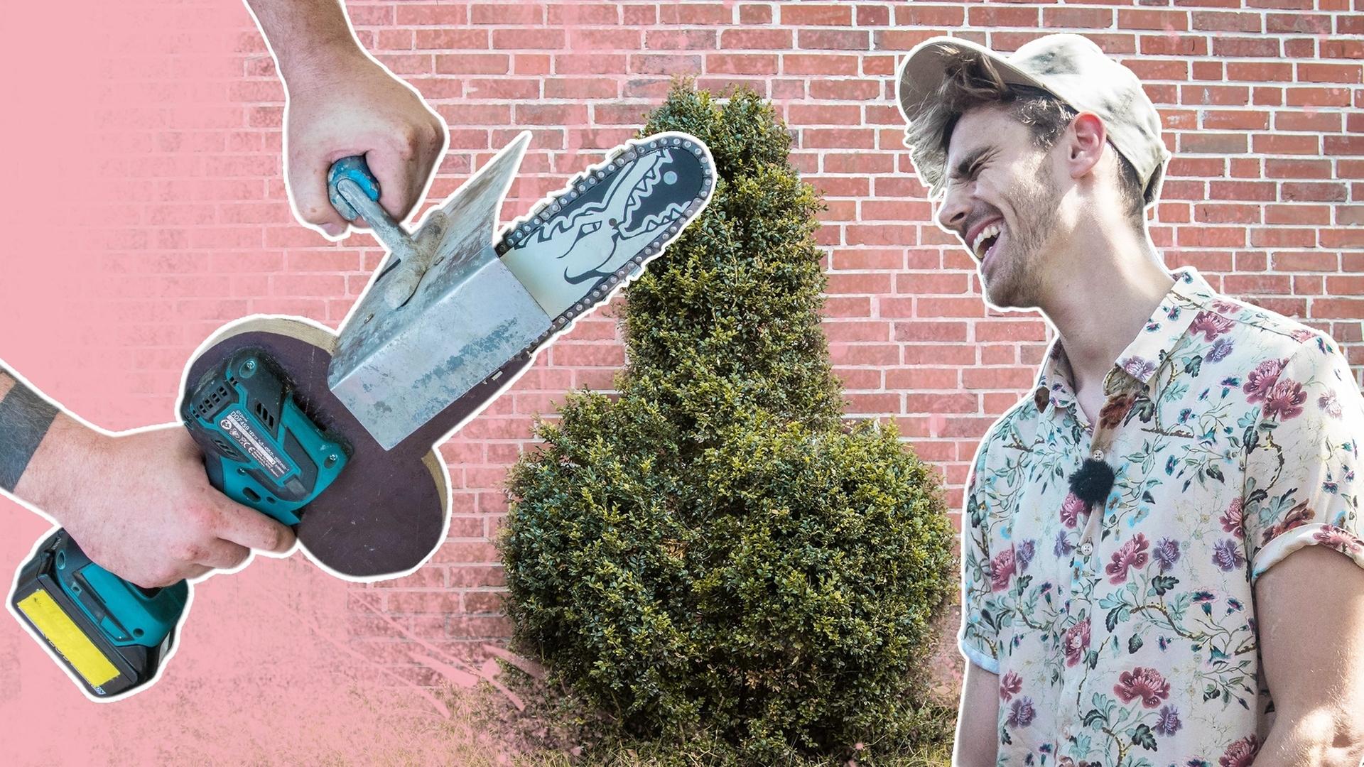 Kettensäge aus Akkuschrauber bauen - Lets Fetz