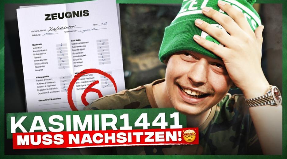 Kiffen, Musik, Schulzeit: KASIMIR1441 muss NACHSITZEN!