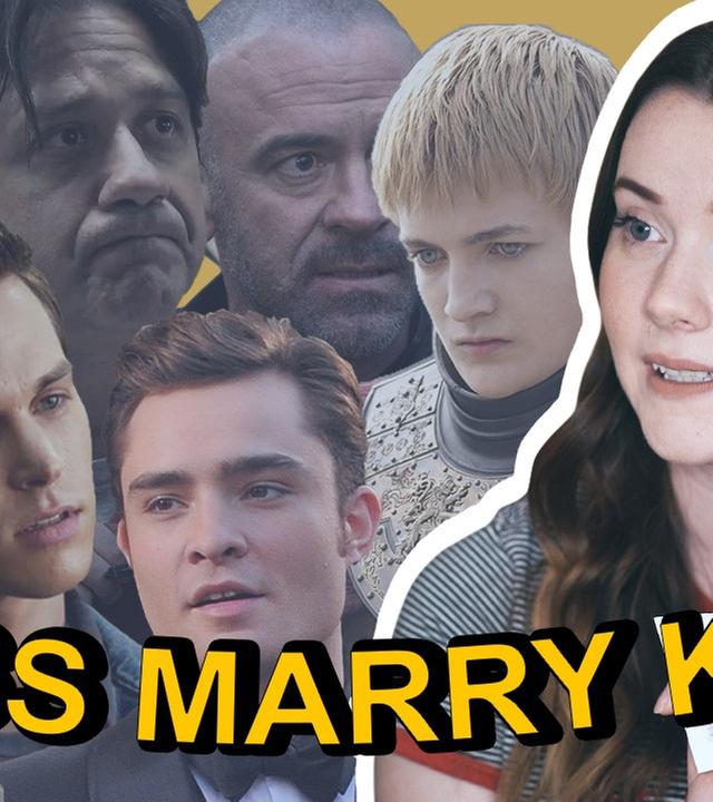 KISS MARRY KILL mit den SCHLIMMSTEN Serien Charakteren! ?