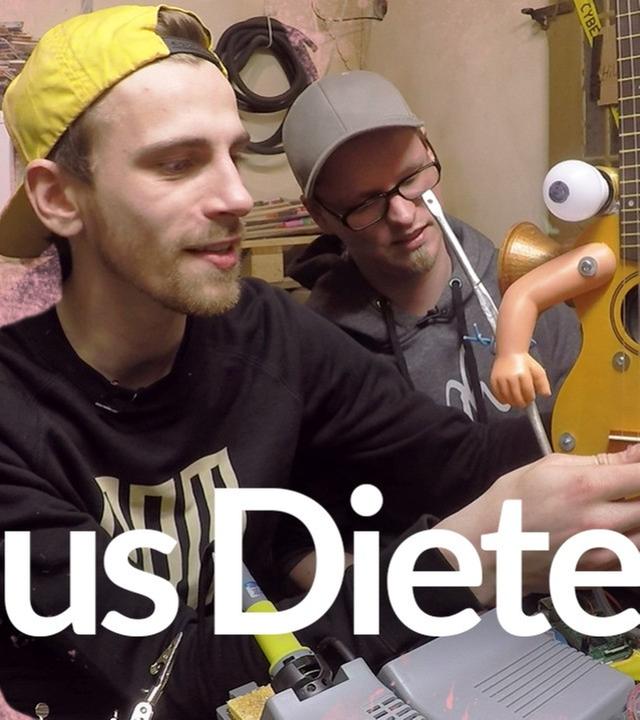 Klaus-Dieter von Löwenzahn bauen mit Figge und Fynn - Kliemannsland