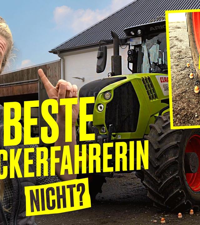 @KleingegenGroß Echte Bäuerin stellt sich Traktor-Challenges I Hundert Hektar Heimat