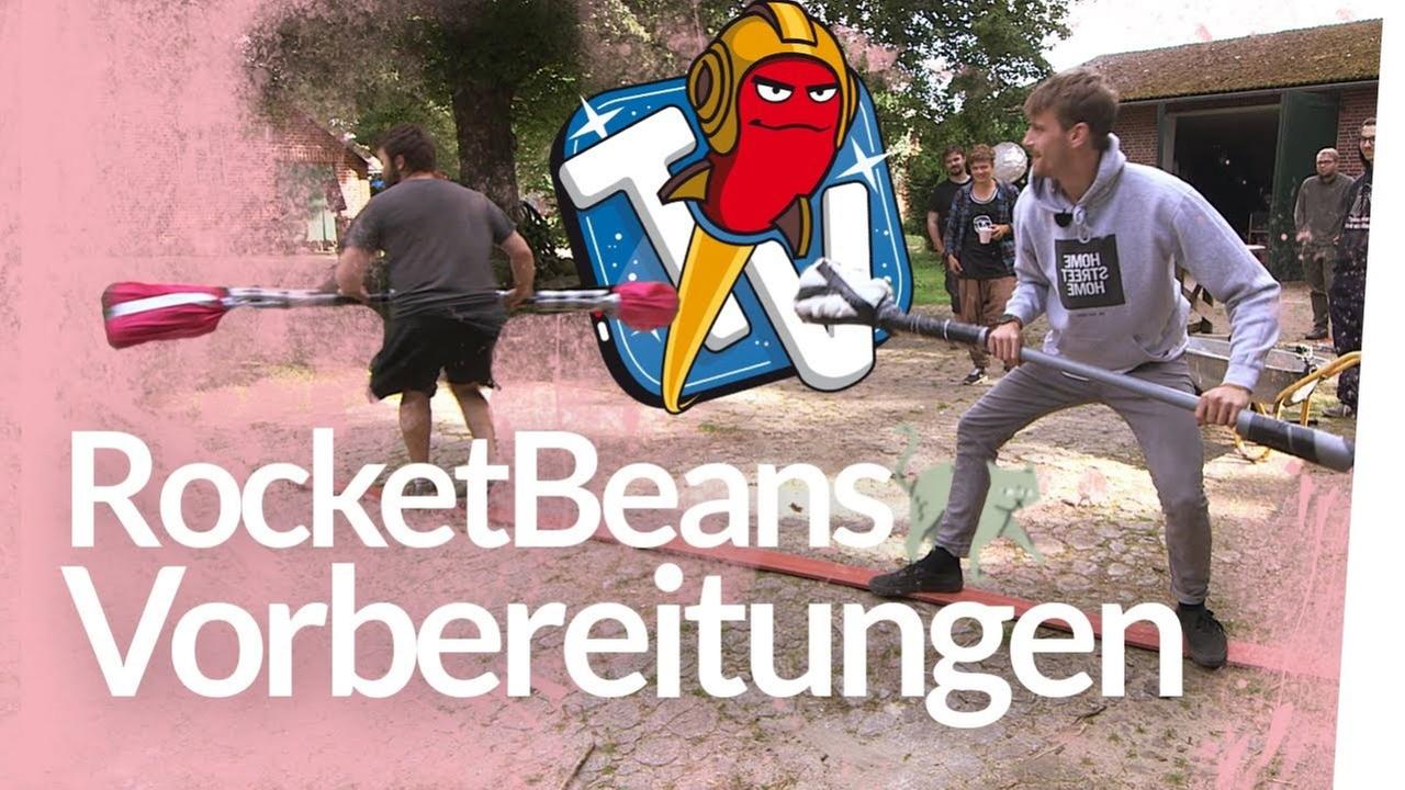 Kliemannsland Gladiators - Hindernis Parkour bauen für die Rocket Beans