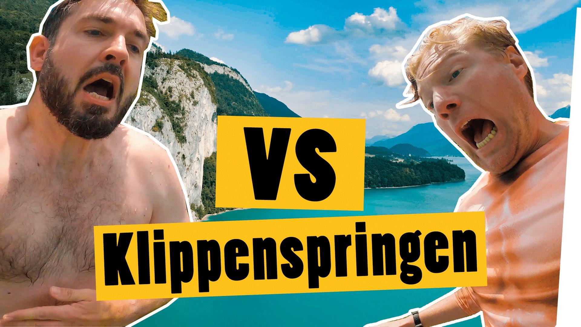 Klippenspringen! Wer traut sich höher? Meini vs. Marc -- Das schaffst du nie!