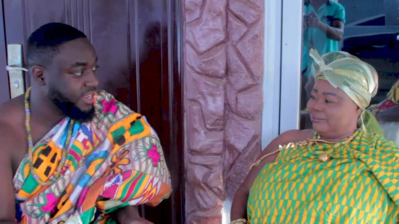 Königin aus dem Ashanti (Ejisu, Ghana) & Adowa Tanz - YeboahsVLOGS