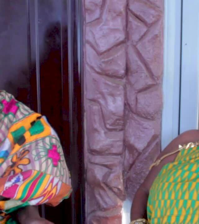 Königin aus dem Ashanti (Ejisu, Ghana) & Adowa Tanz - YeboahsVLOGS