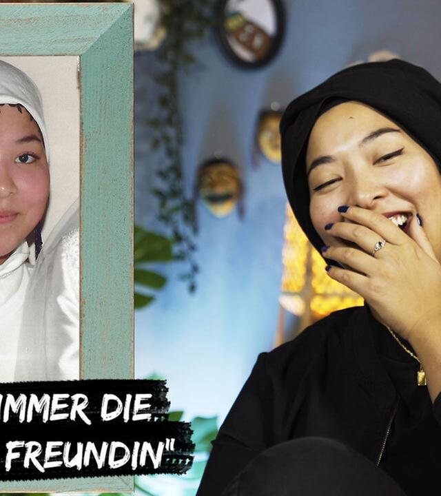 Kopftuch Evolution - Esra packt ihre Kinder-Fotos aus
