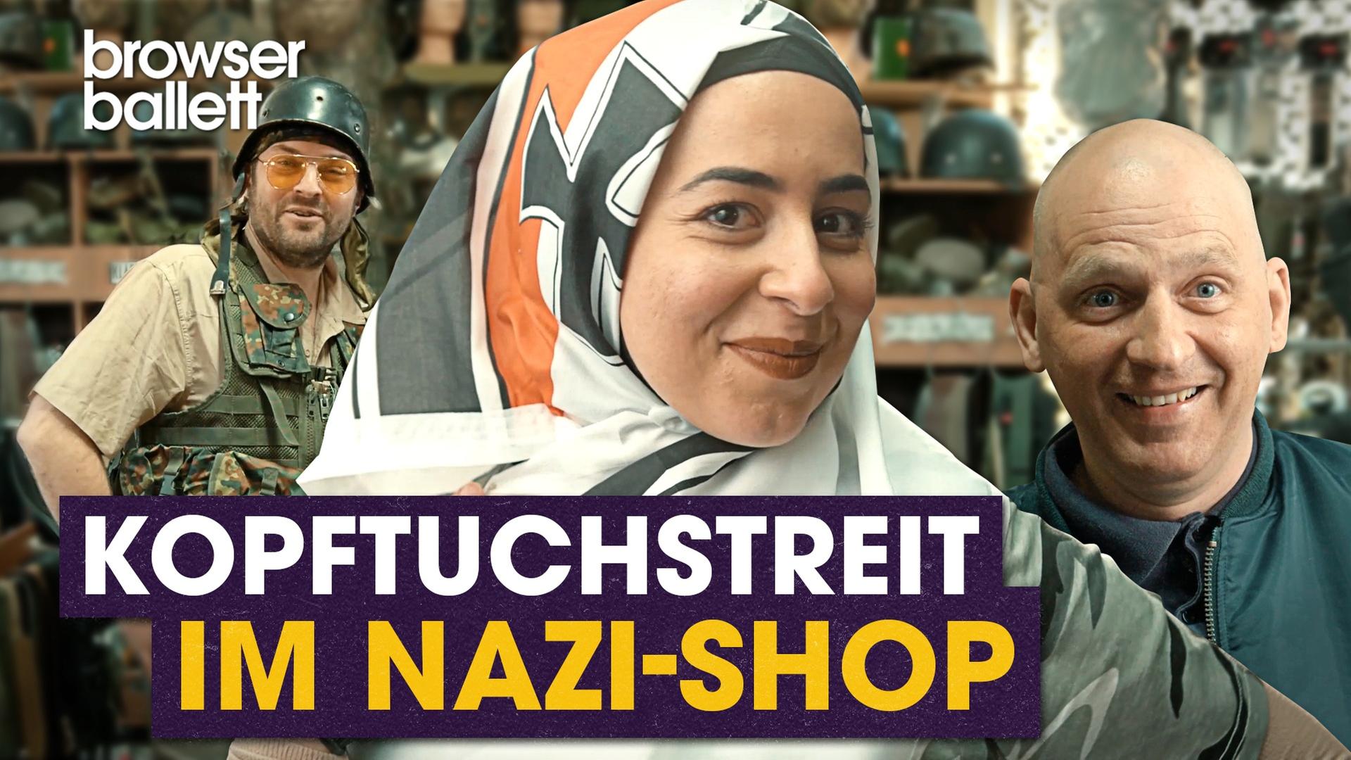 Kopftuchstreit im Nazi-Shop