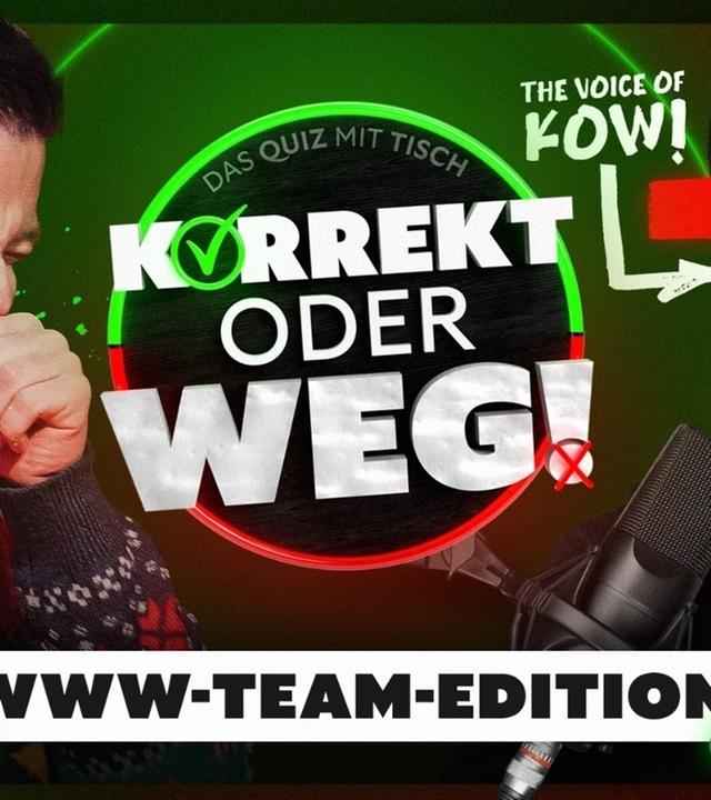 KORREKT oder WEG! - WWW-TEAM EDITION! (Special Guest: Unser Sprecher Robert!)