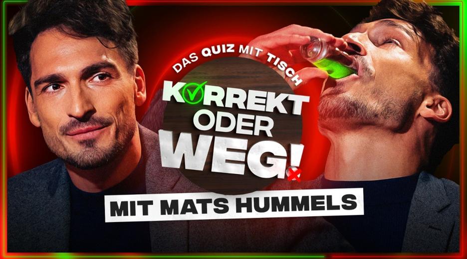 KORREKT oder WEG! (mit Mats Hummels)