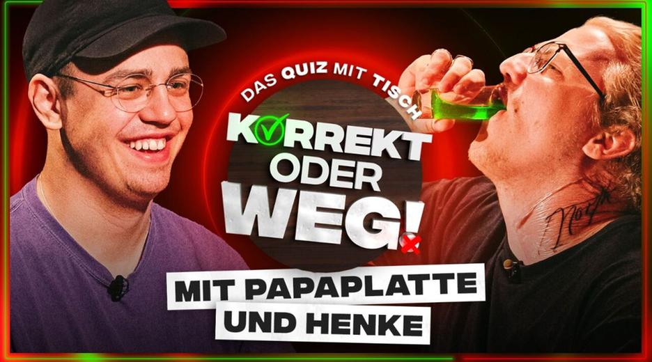 KORREKT oder WEG! (mit Papaplatte & Henke)