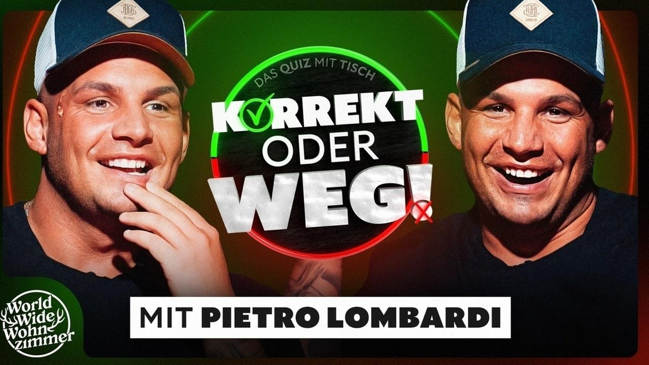 KORREKT oder WEG! (mit Pietro Lombardi)