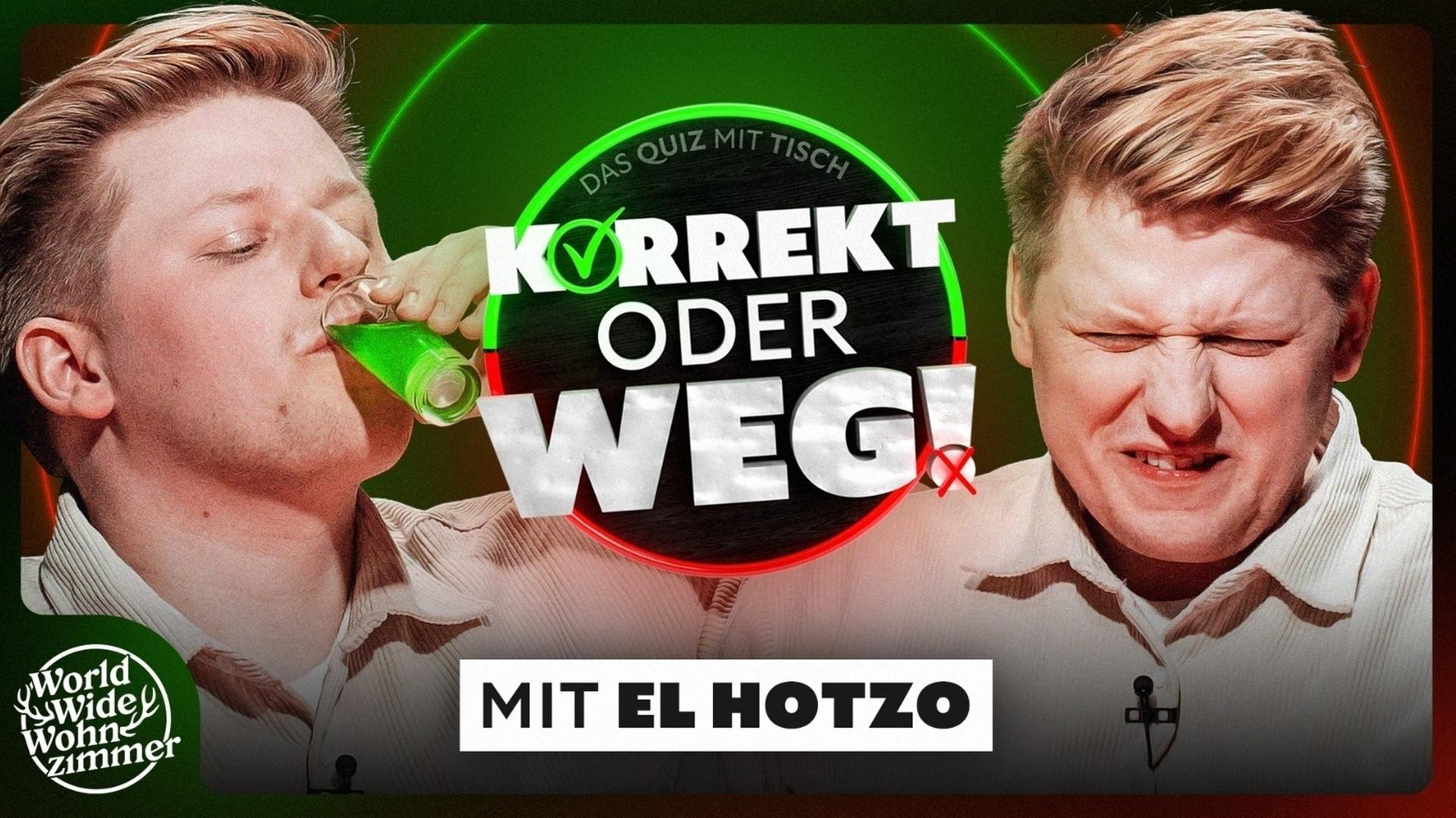 KORREKT oder WEG! (mit Sebastian "El Hotzo" Hotz)