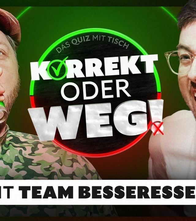 KORREKT oder WEG! (mit Sebastian Lege & Flo von @ZDFbesseresser)