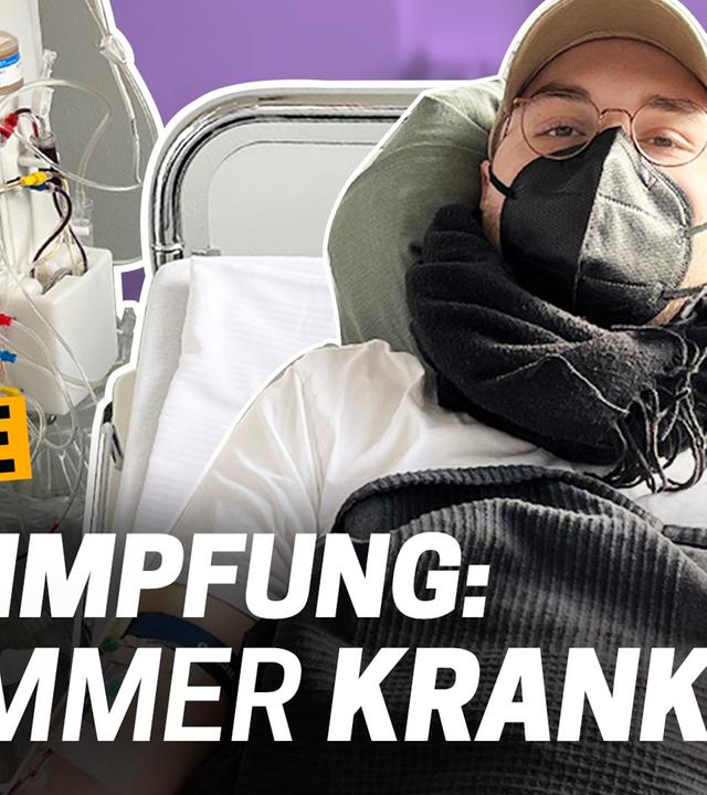 Krank nach Corona-Impfung: Ist die Blutwäsche Josefs Chance gegen das Post-Vac-Syndrom? - Die Frage