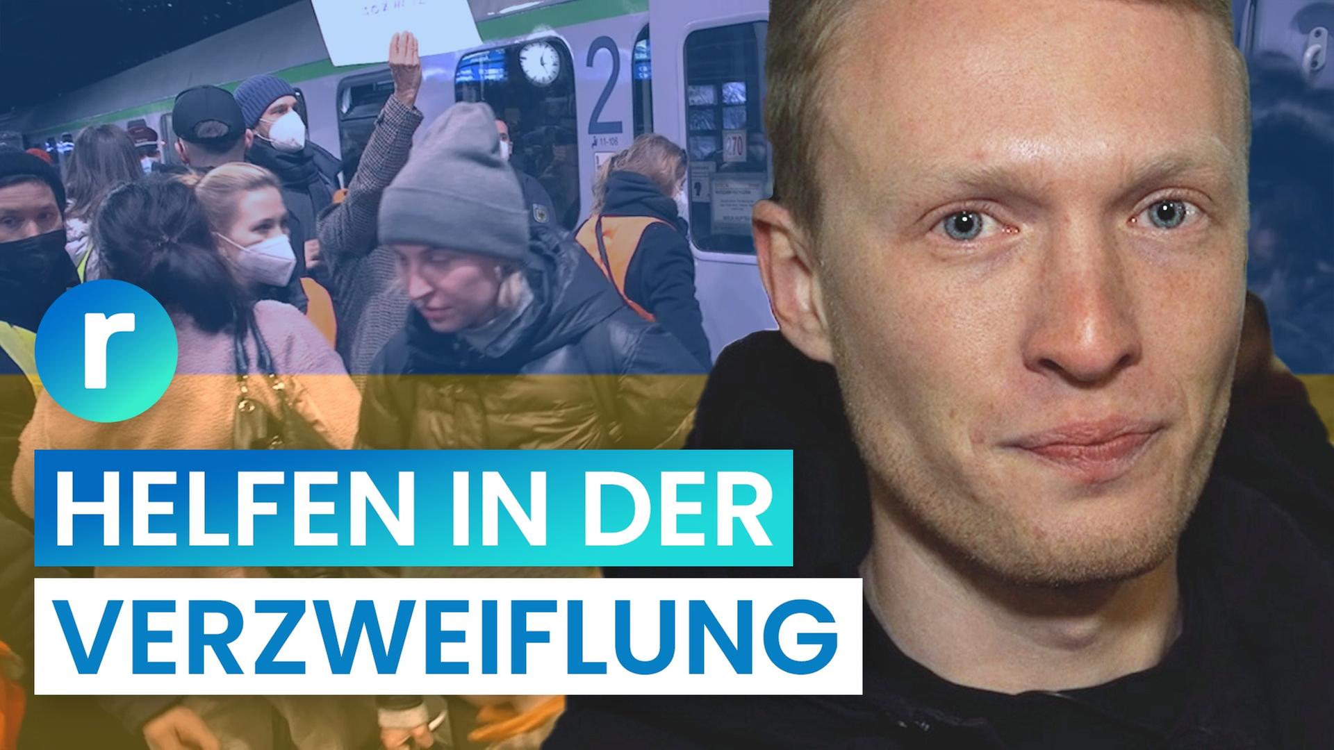 Krieg in der Ukraine: Helfen bis zur Erschöpfung - reporter