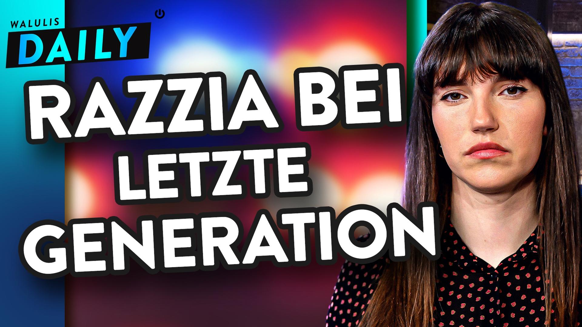 Kriminelle Vereinigung? Polizei ermittelt gegen Klimakleber - WALULIS DAILY