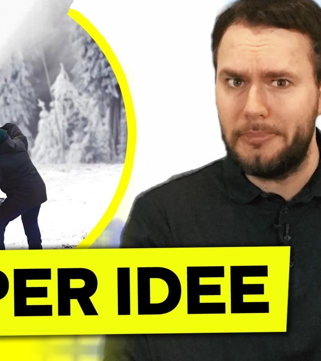 Kunst-Schnee: Geniale Lösung gegen Klimawandel?