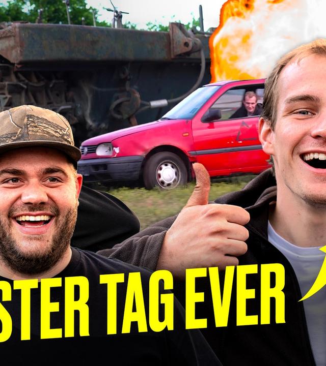 Landwirt Philipp fährt Panzer, Doppel-Auto und Co. @Dumm Tüch I Hundert Hektar Heimat