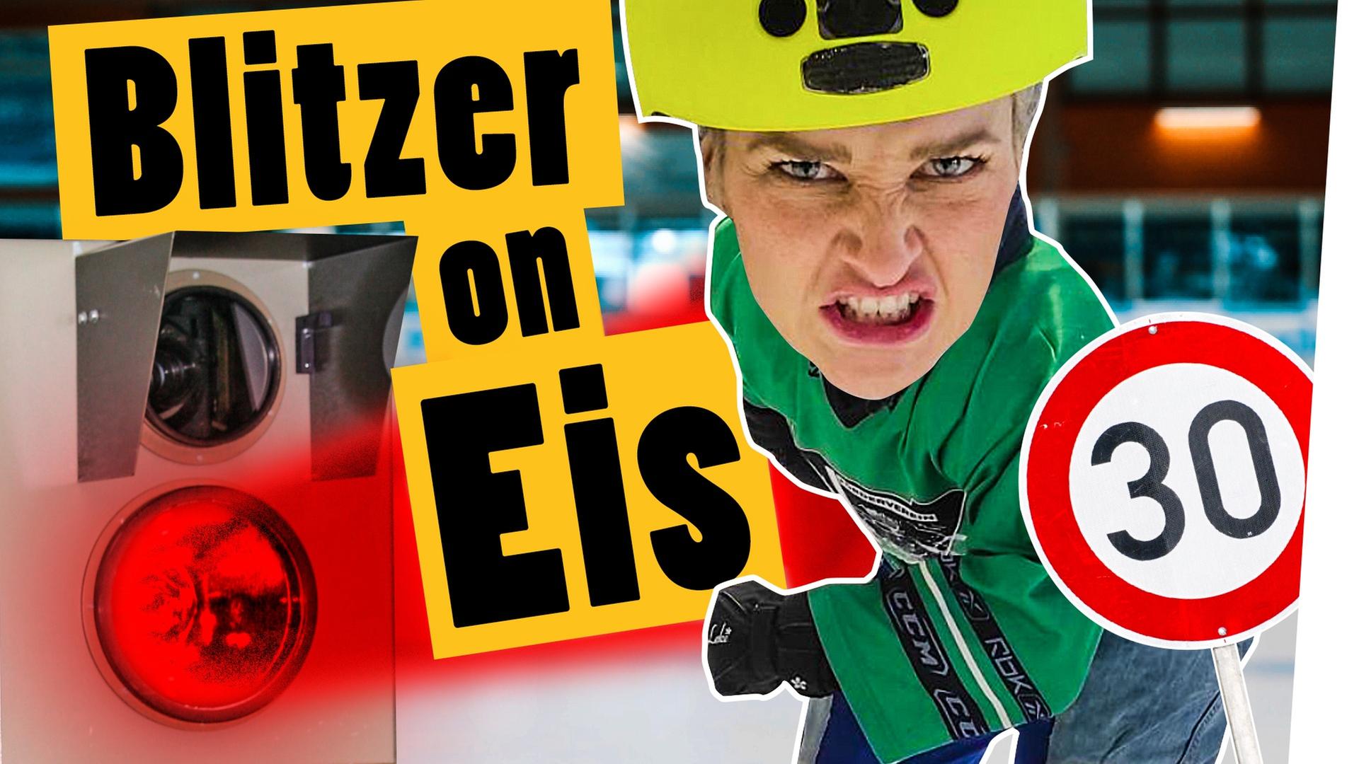 Lass dich von der Polizei blitzen! Mit Schlittschuhen! - Challenge -- Das schaffst du nie!