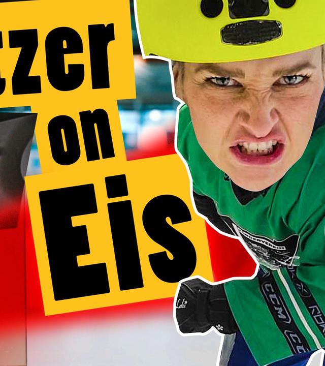 Lass dich von der Polizei blitzen! Mit Schlittschuhen! - Challenge -- Das schaffst du nie!