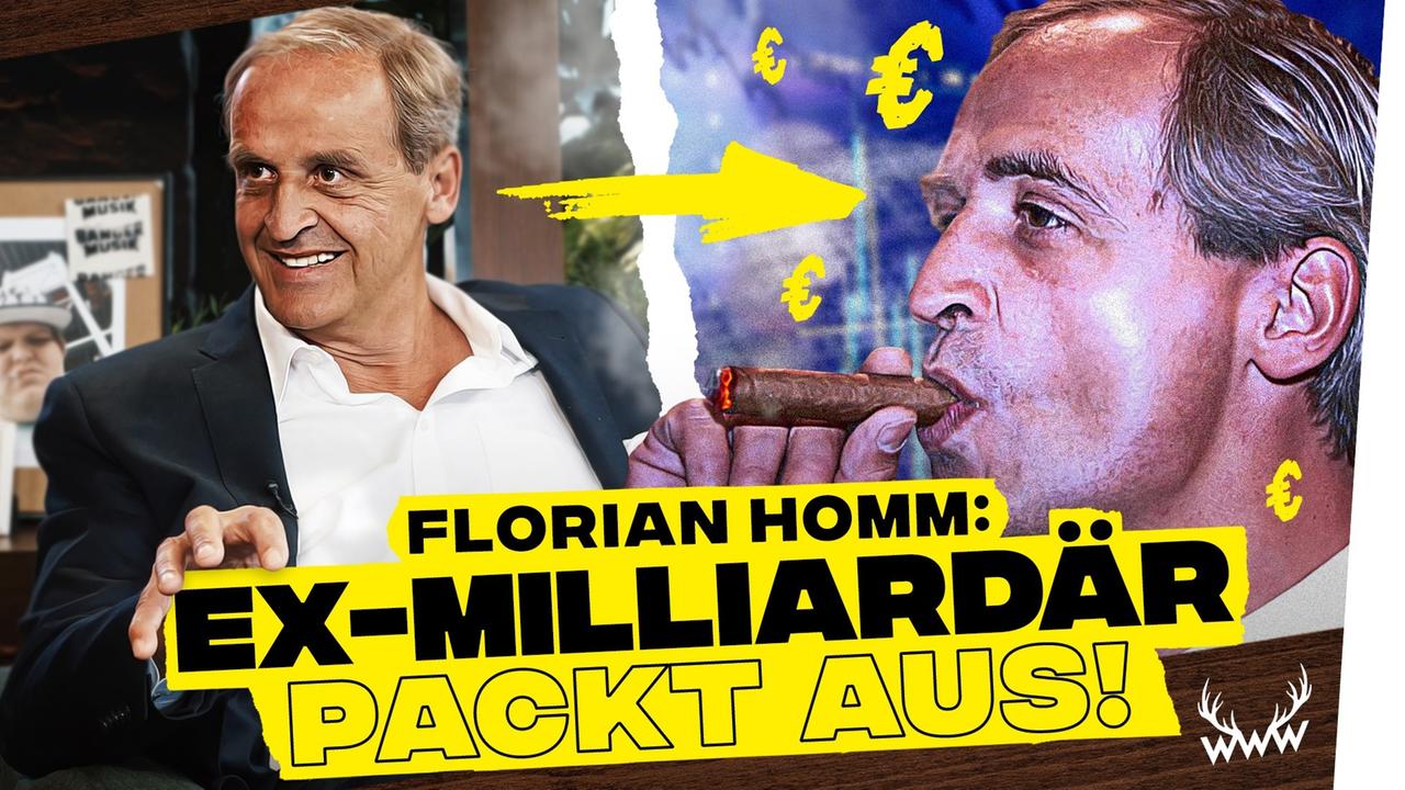 Leben als Milliardär, Kopfgeld, FBI, Gefängnis uvm. - Florian Homm im Talk